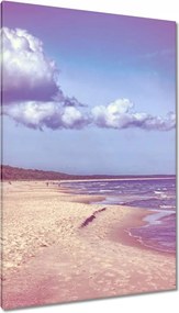 Vászonkép 80x120 Tengerpart a Balti-tengeren
