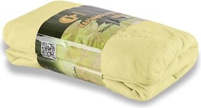 EMI Krém színű frottír gumis lepedő, 90 (100)x200-as lap
