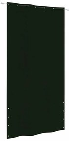 Sötétzöld oxford-szövet erkélyparaván 140 x 240 cm