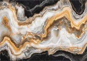 Fotótapéta Márvány Absztrakt Arany Elegancia Luxus Art 312x219 +ragasztó