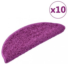 10 db lila lépcsőszőnyeg 65 x 21 x 4 cm