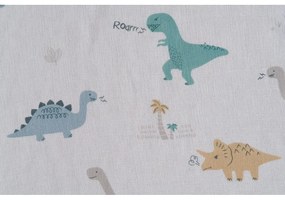 Átlátszó gyerek függöny 300x245 cm Dino - Mendola Fabrics
