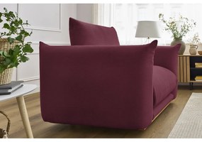 Borvörös fotel Ernest – Bobochic Paris