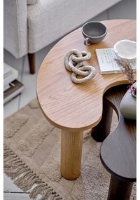 Natúr színű kaucsukfa dohányzóasztal 44x65 cm Luppa – Bloomingville