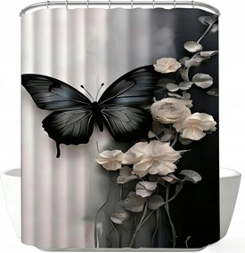 Zuhanyfüggöny Textil Macska Kád Zuhanyfüggöny