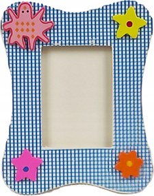 Yph 320 gyerek képkeret 5x7 cm. Lélek kék, lábbal