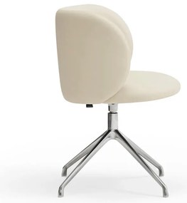 Bézs kárpitozott étkezőfotel Mogi – Teulat