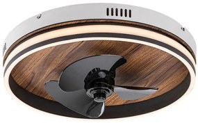 Rábalux FAUSTINE 71016 távirányítós, ventilátoros mennyezeti lámpa, 30W LED, 3000-6500K, 1000 lm