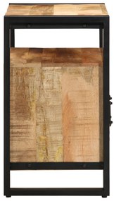 Fürdőszoba Mosdókagyló Szekrény 55x35x60 cm Tömör Rusztikus Fa Pina