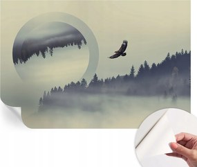 Öntapadós Dekoratív Fotótapéta Hálószobába Erdei tájkép 104x70 cm