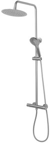 Zuhanyszett Termosztátos REA VINCENT NICKEL BRUSH INOX