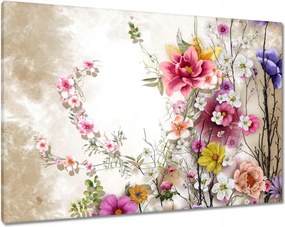 Vászonkép 100x70 Virág kompozíció Virág