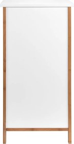 WHITE SANDS polc, 3 fiókkal 45x30x85cm