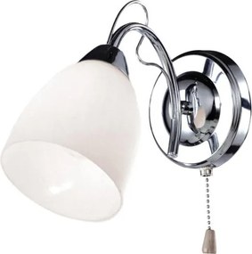 KAJA K-JSL-6218/1W CHR ARON Króm Színű Fali Lámpa 1xE27 15W IP20