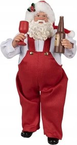 Karácsonyi dekoráció Mikulás borász