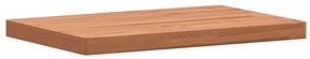 tömör bükkfa téglalap alakú asztallap 80 x 40 x 4 cm