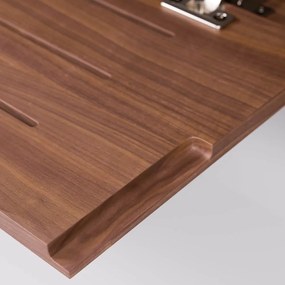 Carolin TV-állvány diófa dekorral - Kave Home