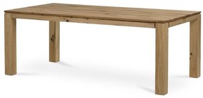 Tömör Tölgy Étkezőasztal 200×100 cm. DS-F200 DUB