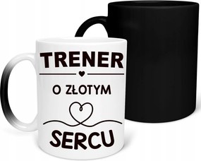 Mágikus Ajándék Bögre Arany Szívű Edző Születésnap Karácsony+csomagolás