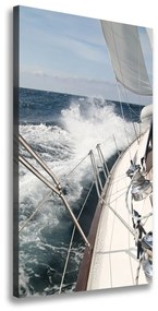 Vászonkép falra Yacht a tengeren ocv-9693583