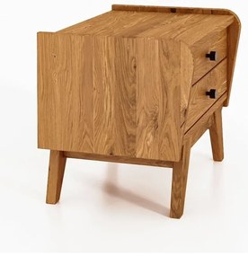 Tölgyfa éjjeliszekrény Retro 1 - The Beds