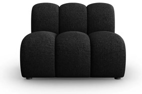 Feketés antracitszürke kanapé modul (középső rész) Lupine – Micadoni Home