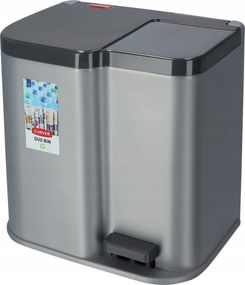 Curver Fémezett Szemetes Kosár Pedállal 21 L