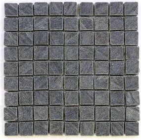 DIVERO Andezit mozaik fekete csempe 1 m2