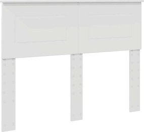 vidaXL Fejtámla Fehér 120 cm Faanyag
