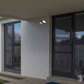 Rabalux 77101 - LED Kültéri fali lámpa TELDE 2xLED/7W/230V IP54 antracit