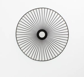 Brilagi - Zsinóros LED függeszték CERIA WIRE 1xE27/40W/230V átm. 26 cm fekete