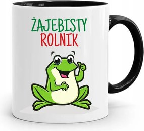 Gazdálkodóknak Fekete Békás Gazdálkodó Ajándék fényképes nyomattal