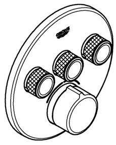 GROHE 29146000 - SMARTCONTROL csaptelep, fényes króm