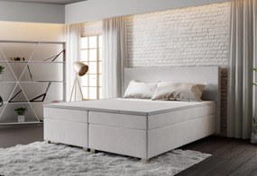 ISLAND Boxspring kárpitozott ágy - cosmic800 / 140x200 / felső matraccal