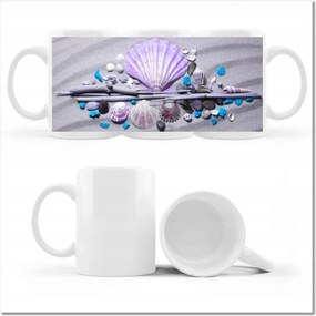 Kagyló mintás bögre kompozíció