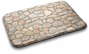 Fürdőszobaszőnyeg puha kövek fali 90x60 cm