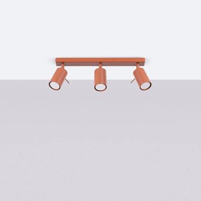 Téglavörös spotlámpa 6x45 cm Etna – Sollux