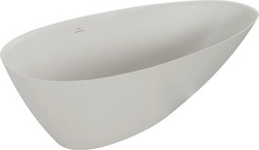 Mexen Milano szabadon álló kád konglomerátumból 150 x 82 cm, beton matt - 57301508561