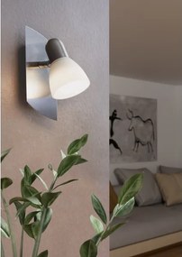 EGLO 90982 - ENEA spotlámpa 1xE14/40W matt nikkel/szatén