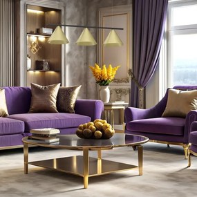 CAPITAL kábelen függő csillár 3xGX53/15W/230V arany