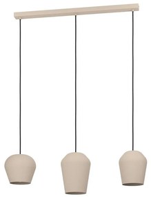 Eglo 900143 - Csillár zsinóron CAMBAITO 3xE27/40W/230V