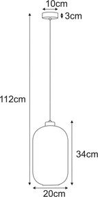 KAJA K-5751 SILVA Szürke Színű Függeszték 1xE27 15W IP20