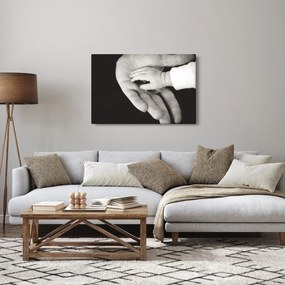 Kéz képe (90x60 cm)