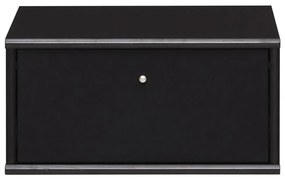 Fekete függő éjjeliszekrény Mistral - Hammel Furniture