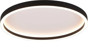 TRIO R64502132 ROTONDA Kerek Mennyezeti Lámpa Fekete LED IP20