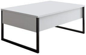 Dohányzóasztal Luxe - White, Black