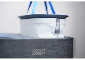 Antracitszürke textil szennyeskosár 2x30 l Tota – Joseph Joseph