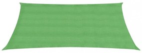 világoszöld HDPE napvitorla 160 g/m² 2,5 x 3 m