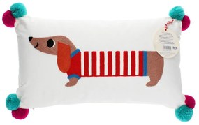 Pamutkeverék gyerek párna 50x33 cm Sausage Dog – Rex London