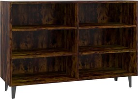 vidaXL füstös tölgyszínű szerelt fa tálalószekrény 103,5 x 35 x 70 cm